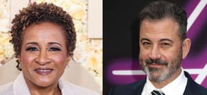 Wanda Sykes (left) Jimmy Kimmel (right)