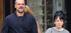 David Harbour and Lily Allen