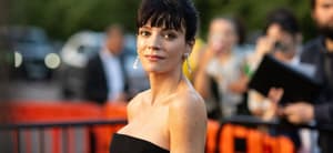 Lily Allen on red carpet
