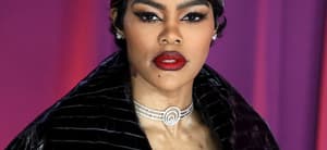 Teyana Taylor on red carpet