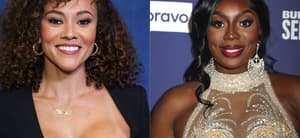 Wendy Osefo and Ashley Darby photo collage.
