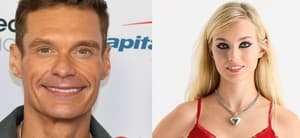 Ryan Seacrest (left) JcPenney model (right)