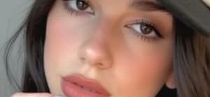 Dua Lipa close up