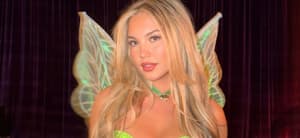 Hannah Fields dressed as a fairy