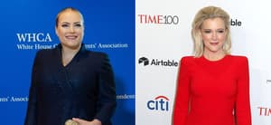 A photo collage of Meghan McCain, Megyn Kelly.