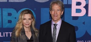 Michelle Pfeiffer and David E. Kelley at 'Big Little Lies' TV show season two premiere, Arrivals, Jazz at Lincoln Center, New York, USA - 29 May 2019