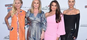 Sutton Stracke, Kathy Hilton, Kyle Richards and Dorit Kemsley at the 28th Annual Race to Erase MS: Drive-In Gala