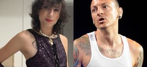 Draven Bennington and Chester Bennington photo collage