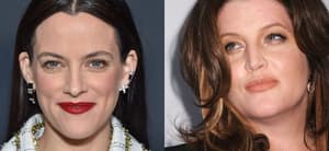 Riley Keough (left) Lisa Marie Presley (right)