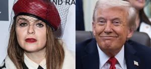Taryn Manning, Donald Trump, photo collage
