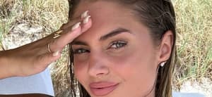 Morgan Ketzner with hand on forehead