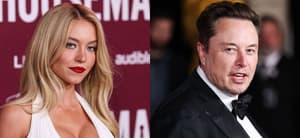 Sydney Sweeney, Elon Musk photo collage