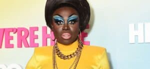 Bob the Drag Queen on red carpet