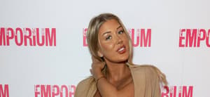 Eve Gale on the red carpet