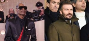 A photo collage of Snoop Dogg David Beckham