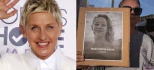 Ellen DeGeneres (left) Renee Good (right)