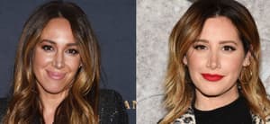 Photo collage of Ashley Tisdale and Haylie Duff.