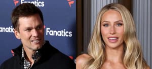 Tom Brady, Alix Earle photo collage
