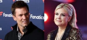 Tom Brady, Erika Kirk photo collage