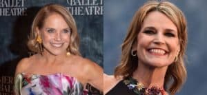Katie Couric and Savannah Guthrie