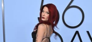 Halsey on the red carpet