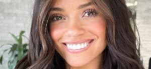 Kayla Manousselis close up and smiling