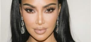 Kim Kardashian close up