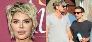 Lisa Rinna-Leonardo DiCaprio, Tobey Maguire Collage