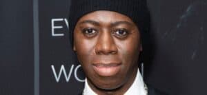 Miss J Alexander on the red carpet