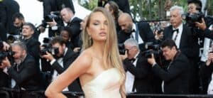 Romee Strijd on the red carpet