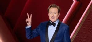 Conan O'Brien on stage