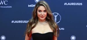 Eileen Gu at the Red carpet of the Laureus Awards 2025
