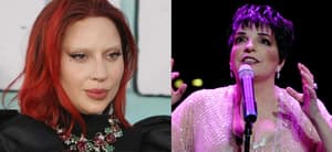 Lady Gaga (left) Liza Minnelli (right)