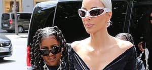 Kim Kardashian and her daughter North West