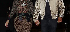 Nicki Minaj Kenneth Petty leaving their hotel in Paris