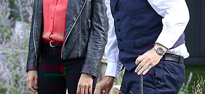 James Spader and Megan Boone play Mini Golf in NYC