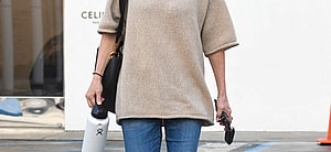 Courteney Cox is seen in Los Angeles, California.