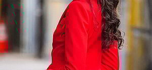 Michelle Young arriving at the apos Jimmy Kimmel Live apos