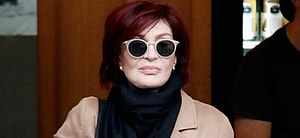 Sharon Osbourne seen running errand