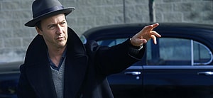 Edward Norton directing Willam DaFoe in quot Motherless Brooklyn quot