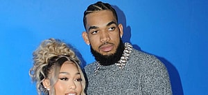 Jordyn Woods and Karl Anthony at Dior Men Spring 23 Capsule Show