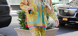 Erika Jayne arrives at WWHL Studios in New York City on May 17 2022