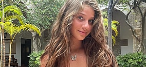 Genie Exum posing for the camera.