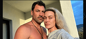 Maksim Chmerkovskiy and Peta Murgatroyd