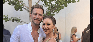 Gabby Windey and Erich Schwer BTS of DWTS