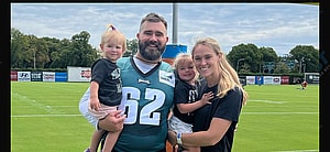 Jason and Kylie Kelce