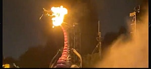 Maleficent Dragon Animatronic Goes Up In Flames During Disneyland Show