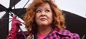 Melissa McCarthy filming Bernard & The Genie