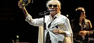 Blondie performing at Brixton Academy