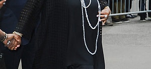 Patti LaBelle enters the 'Good Morning America' taping at the ABC Times Square Studios